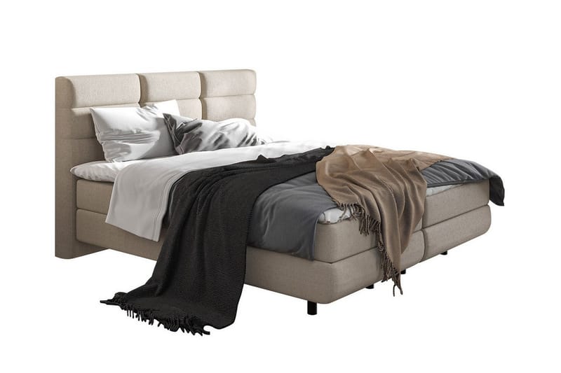 Derry Sengeramme 180x200 cm - Beige - Møbler - Senge - Sengeramme & sengestel