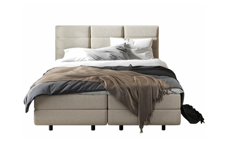 Derry Sengeramme 180x200 cm - Beige - Møbler - Senge - Sengeramme & sengestel
