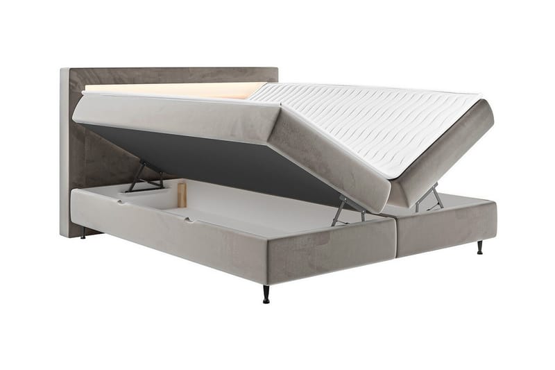 Derry Sengeramme 180x200 cm - Sort - Møbler - Senge - Sengeramme & sengestel
