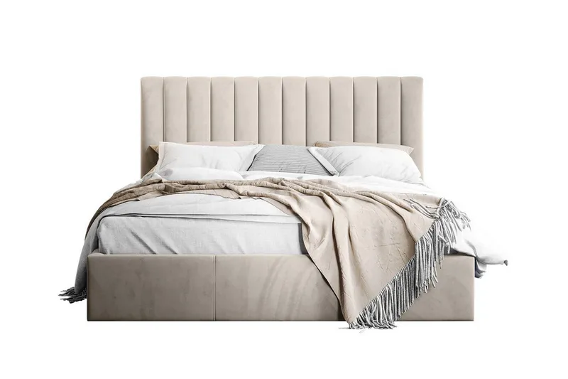 Derry Sengramme med opbevaring 180x200 cm, Cream