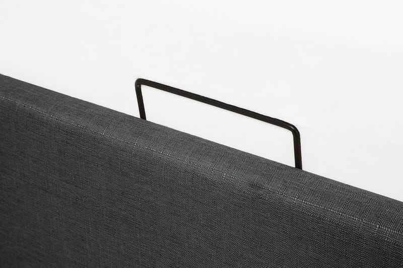 Dinan Dobbelt seng 140 | 200 cm - Grå - Møbler - Senge - Sengeramme & sengestel