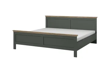 Doade Sengeramme 180x200 cm - Grøn|Natur - Møbler - Senge - Sengeramme & sengestel