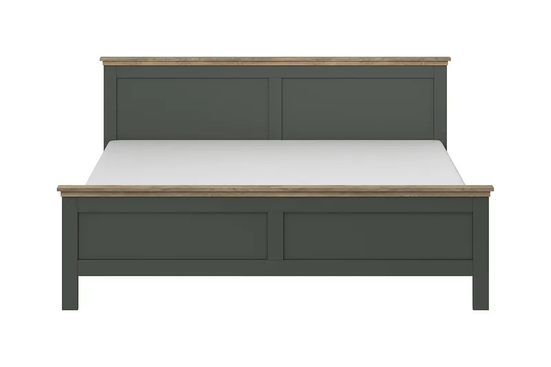Doade Sengeramme 180x200 cm - Grøn|Natur - Møbler - Senge - Sengeramme & sengestel