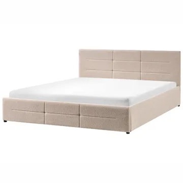 Dobbeltseng Massognes 180x200 cm - Beige - Møbler - Senge - Sengeramme & sengestel