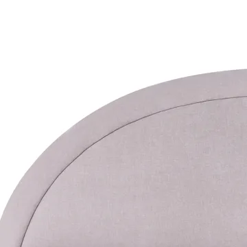 Dobbeltseng Mouzon 140x200 cm - Taupe - Møbler - Senge - Sengeramme & sengestel