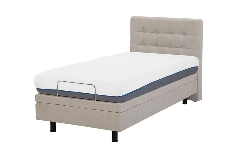 Duke Dobbelt Seng 90 | 200 cm - Beige - Sengeramme & sengestel