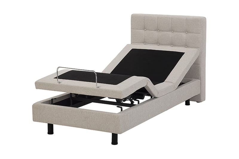 Duke Dobbelt Seng 90 | 200 cm - Beige - Sengeramme & sengestel