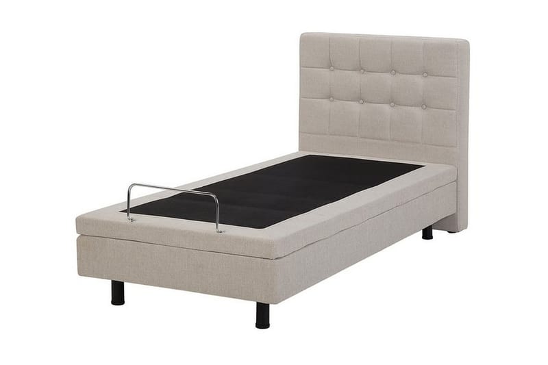Duke Dobbelt Seng 90 | 200 cm - Beige - Møbler - Senge - Sengeramme & sengestel
