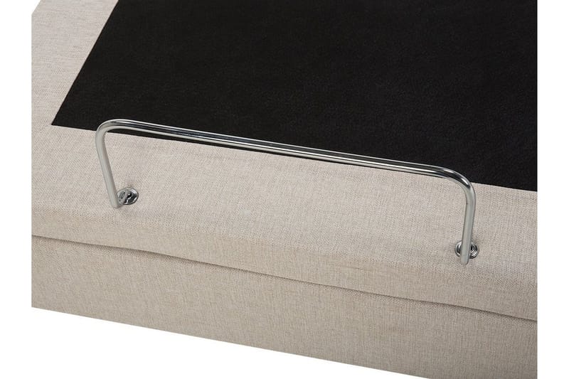 Duke Dobbelt Seng 90 | 200 cm - Beige - Møbler - Senge - Sengeramme & sengestel