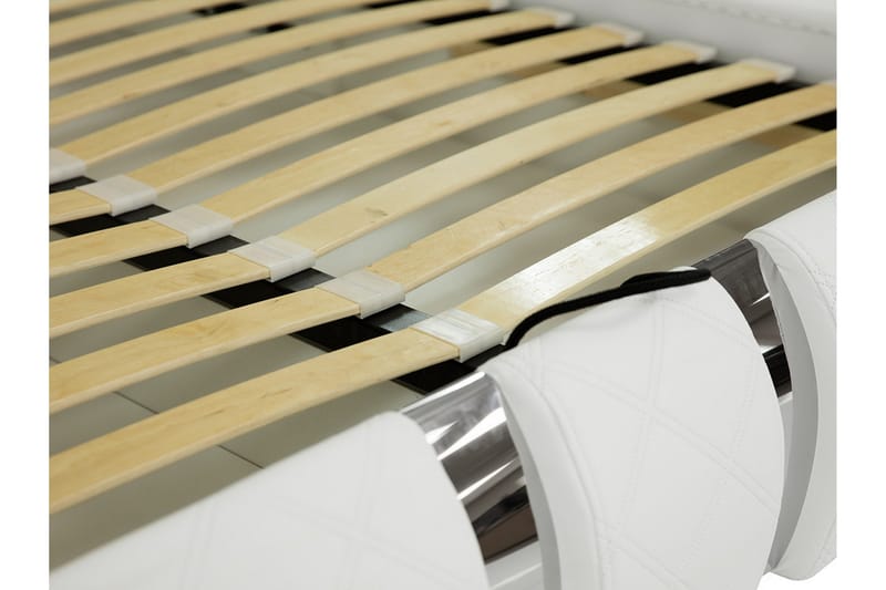 Dynir Sengeramme 140x200 cm - Hvid - Møbler - Senge - Sengeramme & sengestel