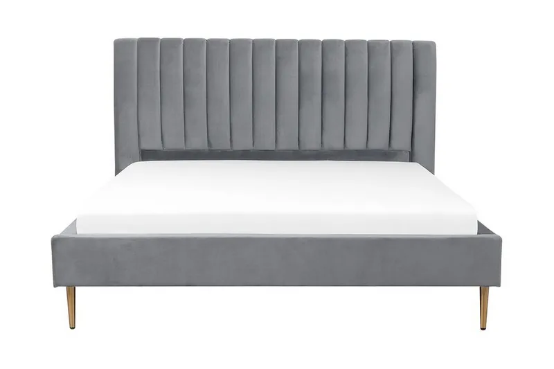 Elechas Dobbeltseng 180x200 cm, Grå