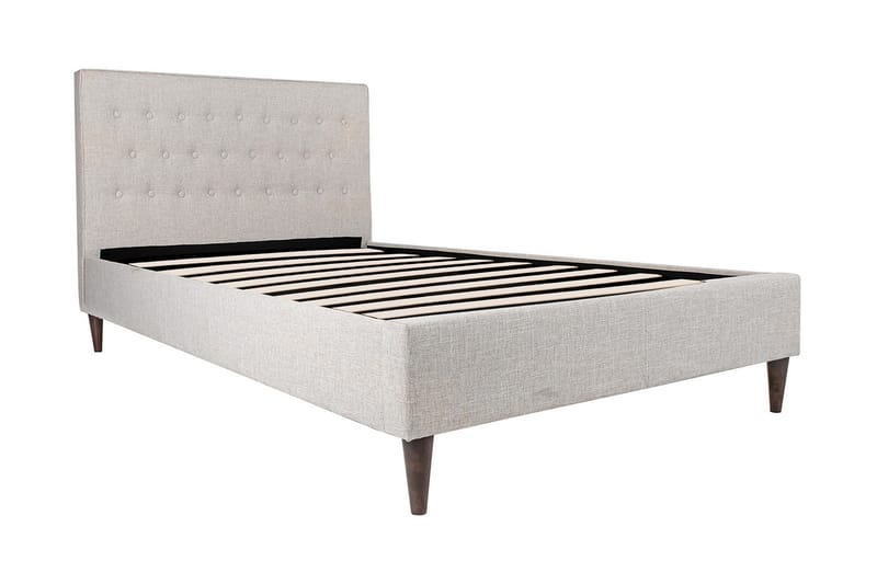 Emilia Seng 90x200 cm Lysbeige - Møbler - Senge - Sengeramme & sengestel