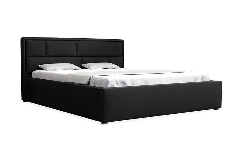 Falskog Sengeramme 120x200 cm Metalramme - Sort - Møbler - Senge - Sengeramme & sengestel