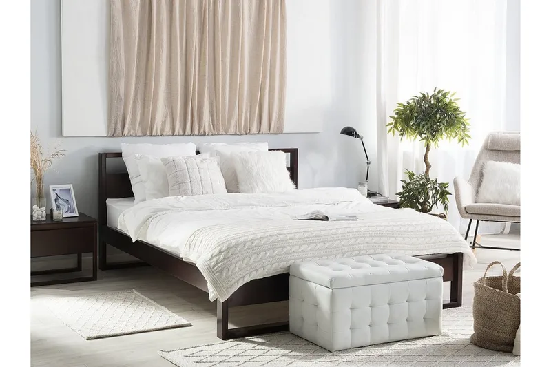 Giulia Dobbelt seng 140 | 200 cm - Træ / natur - Møbler - Senge - Sengeramme & sengestel