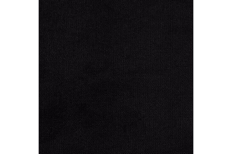 Hayton Sengepakke med Opbevaring 160x200 cm i Stof med Sengegavl + Topmadras - Sort - Møbler - Senge - Sengeramme & sengestel