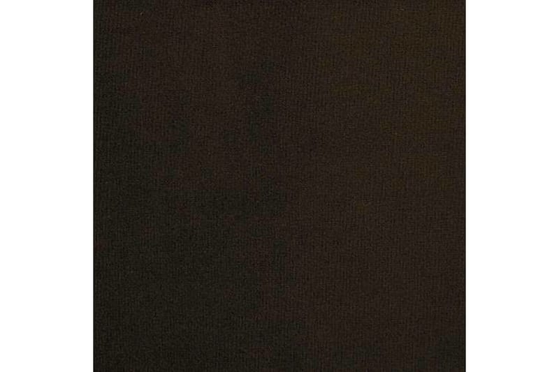 Herstello Sengeramme med Opbevaring 160x200 cm i Stof med Sengegavl - Brun - Møbler - Senge - Sengeramme & sengestel