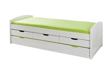 Iviken Sengeramme 90X200 Hvid - Møbler - Senge - Sengeramme & sengestel