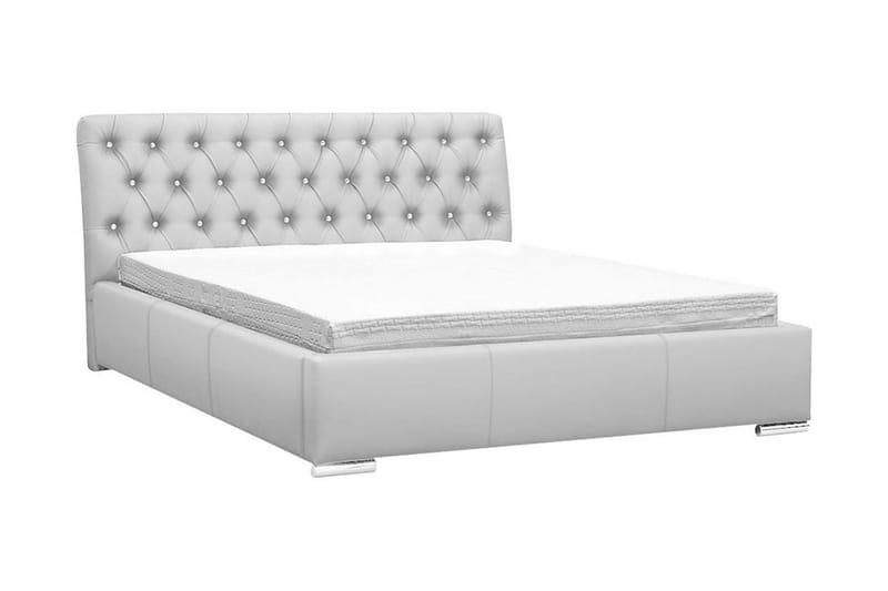 Junkerdal Seng 140x200, Hvid