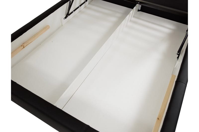 Junkerdal Seng 140x200 - Sort - Møbler - Senge - Sengeramme & sengestel