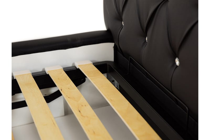 Junkerdal Seng 160x200 - Sort - Møbler - Senge - Sengeramme & sengestel