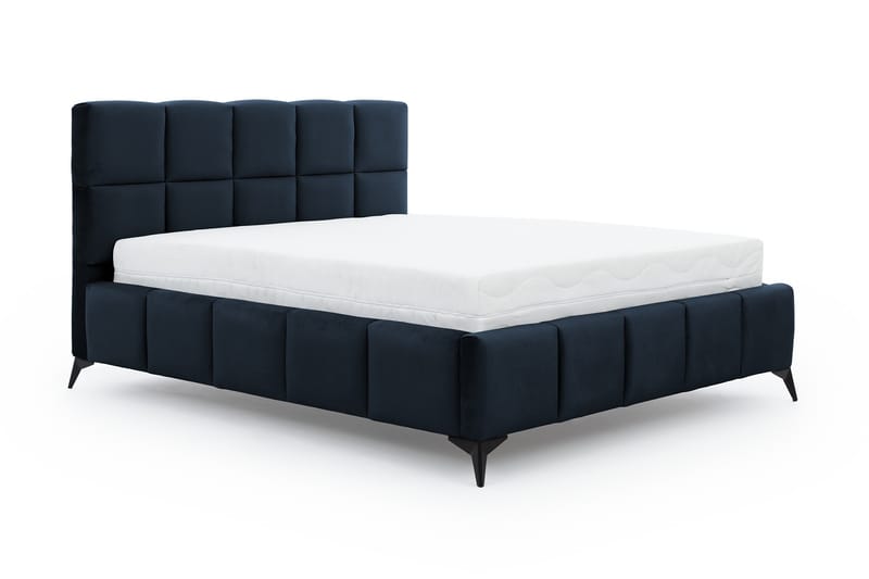 Kamble Sengeramme med Opbevaring 180x200 cm - Blå - Møbler - Senge - Sengeramme & sengestel