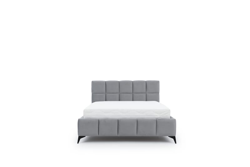 Kamble Sengeramme med Opbevaring 180x200 cm - Grå - Møbler - Senge - Sengeramme & sengestel