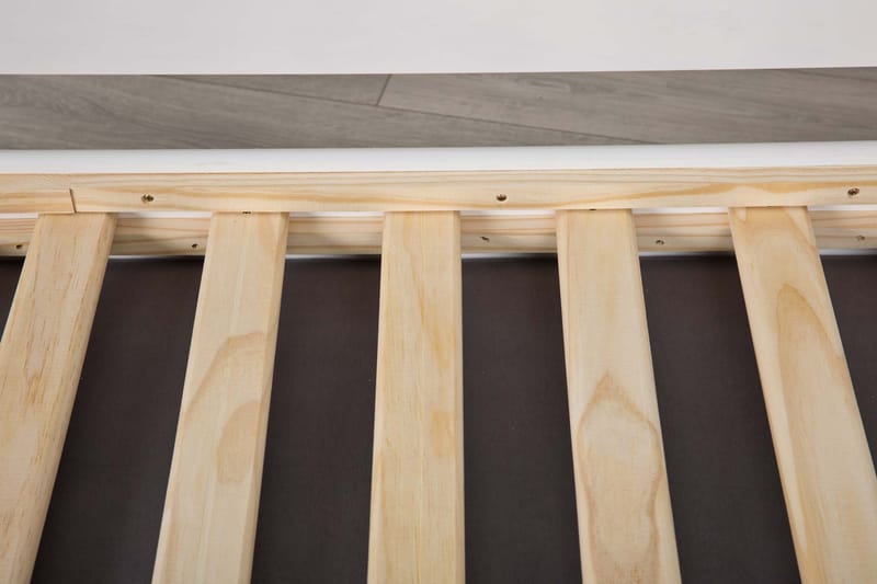 Kaulana sengeramme 90x200 - hvid - Møbler - Senge - Sengeramme & sengestel