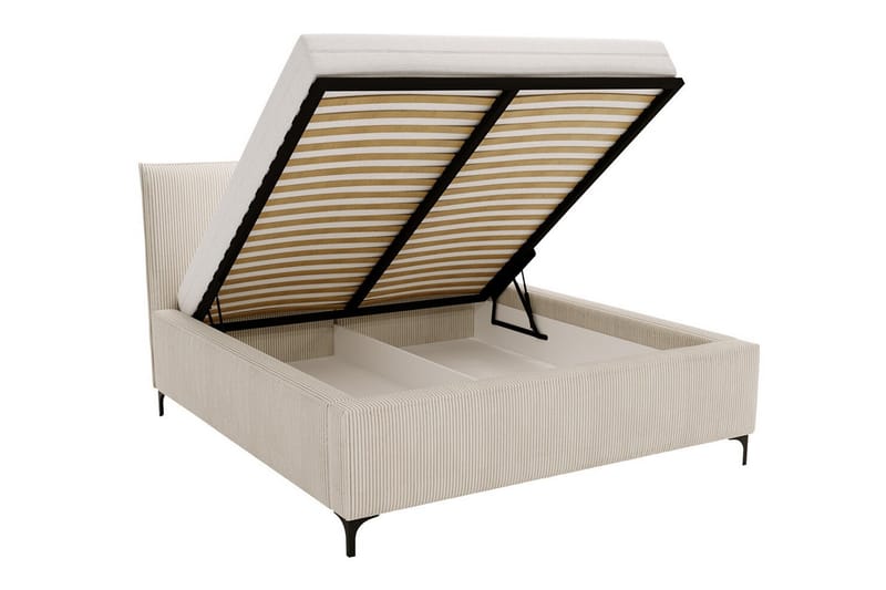 Knocklong Sengeramme 160x200 cm - Beige - Møbler - Senge - Sengeramme & sengestel