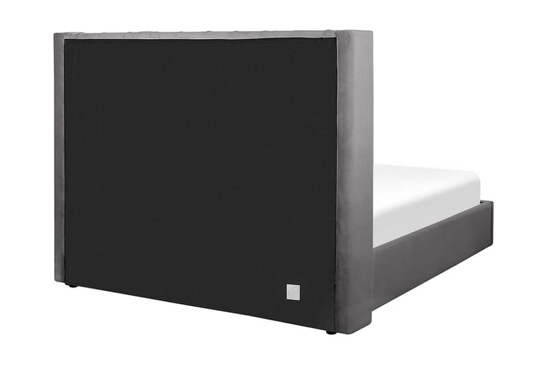 Kymmen Dobbeltseng 160x200 cm - Grå - Møbler - Senge - Sengeramme & sengestel