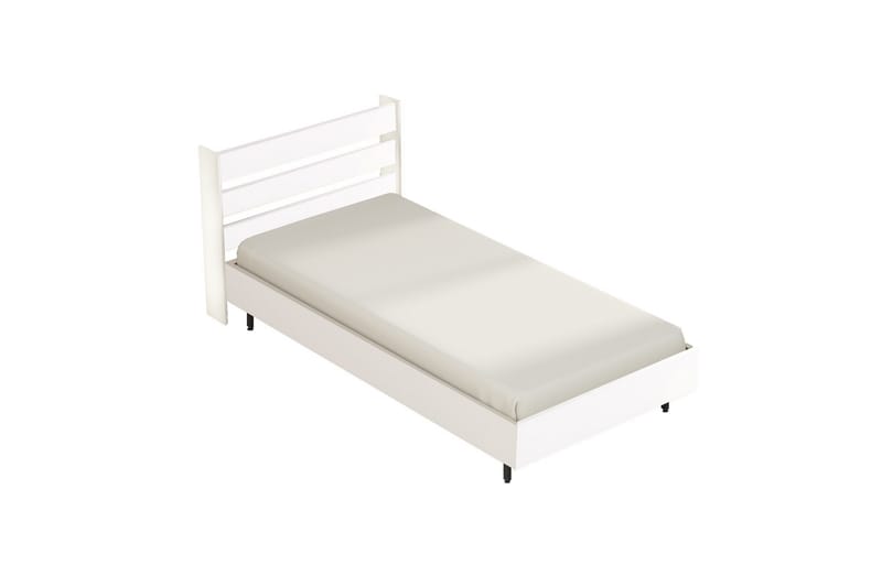 Liyakat Sengeramme 90x200 cm - Hvid - Møbler - Senge - Sengeramme & sengestel