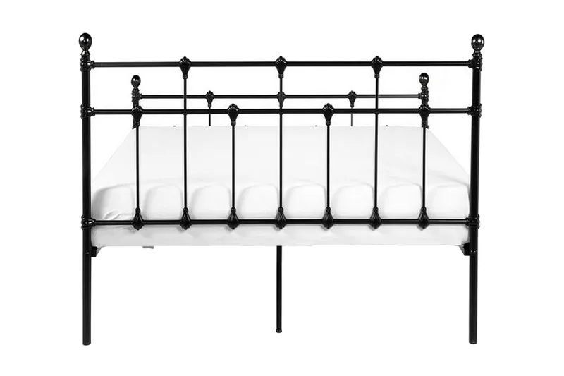 Mayford Boksseng 140x200 cm - Sort - Møbler - Senge - Sengeramme & sengestel