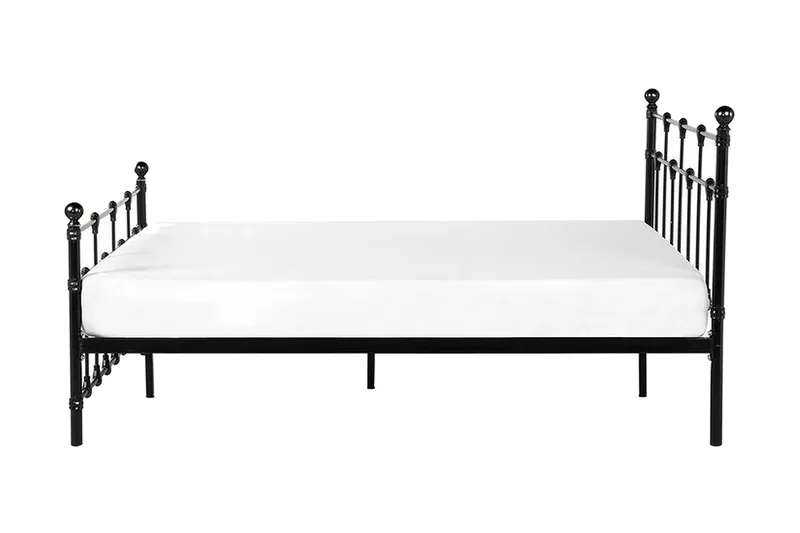 Mayford Boksseng 140x200 cm - Sort - Møbler - Senge - Sengeramme & sengestel