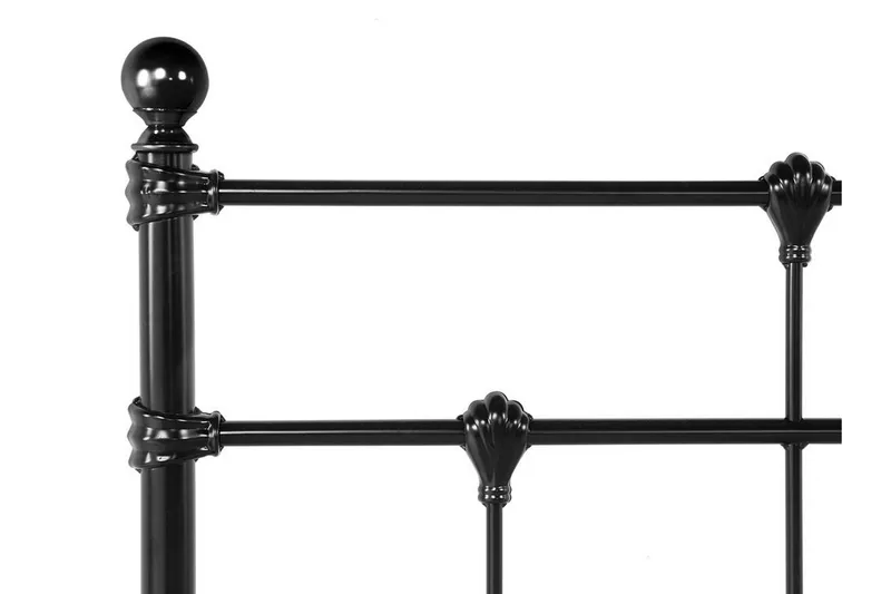 Mayford Boksseng 140x200 cm - Sort - Møbler - Senge - Sengeramme & sengestel