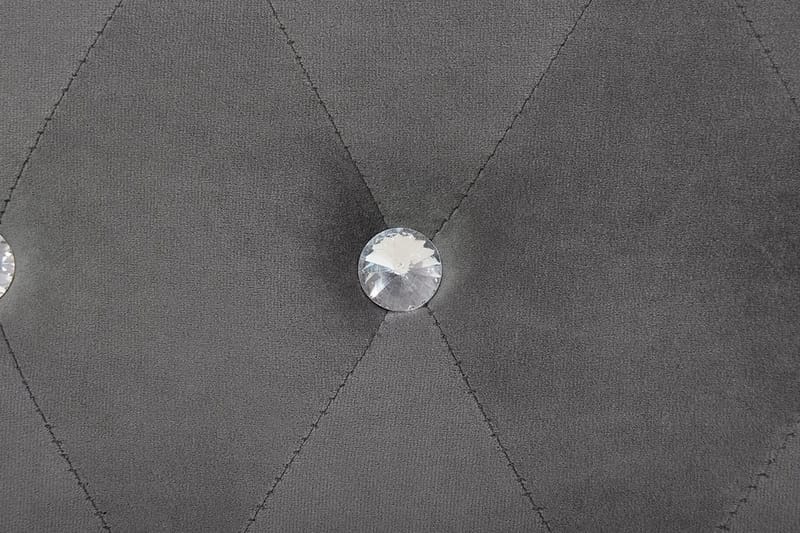 Metz Dobbelt seng 180 | 200 cm - Grå - M øbler - Senge - Sengeramme & sengestel