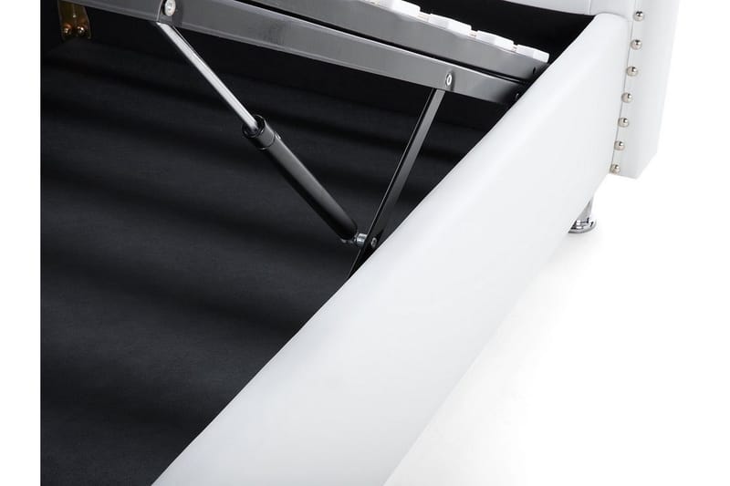 Metz seng 90x200 cm - Hvid - Møbler - Senge - Sengeramme & sengestel