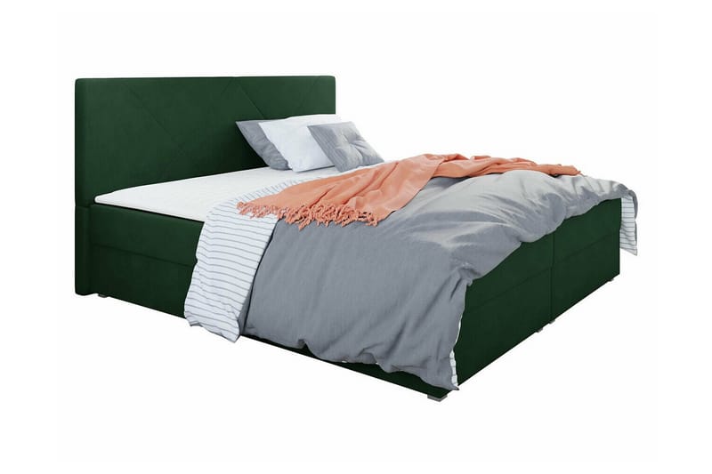 Midfeld Sengeramme 180x200 cm - Mørkegrøn - Møbler - Senge - Sengeramme & sengestel
