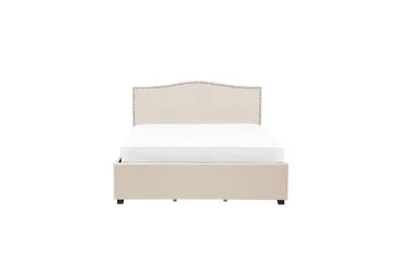 Montpellier Dobbelt seng 160 | 200 cm - Beige - Møbler - Senge - Sengeramme & sengestel