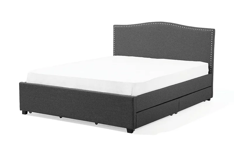 Montpellier Dobbelt seng 160 | 200 cm - Grå - Møbler - Senge - Sengeramme & sengestel