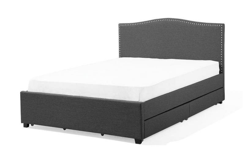 Montpellier Dobbelt seng 160 | 200 cm - Grå - Møbler - Senge - Sengeramme & sengestel