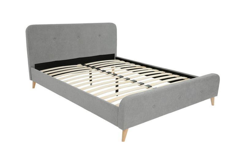 Montrase Sengeramme 140x200 cm - Grå - Møbler - Senge - Sengeramme & sengestel