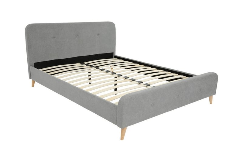 Montrase Sengeramme 160x200 cm - Grå - Møbler - Senge - Sengeramme & sengestel