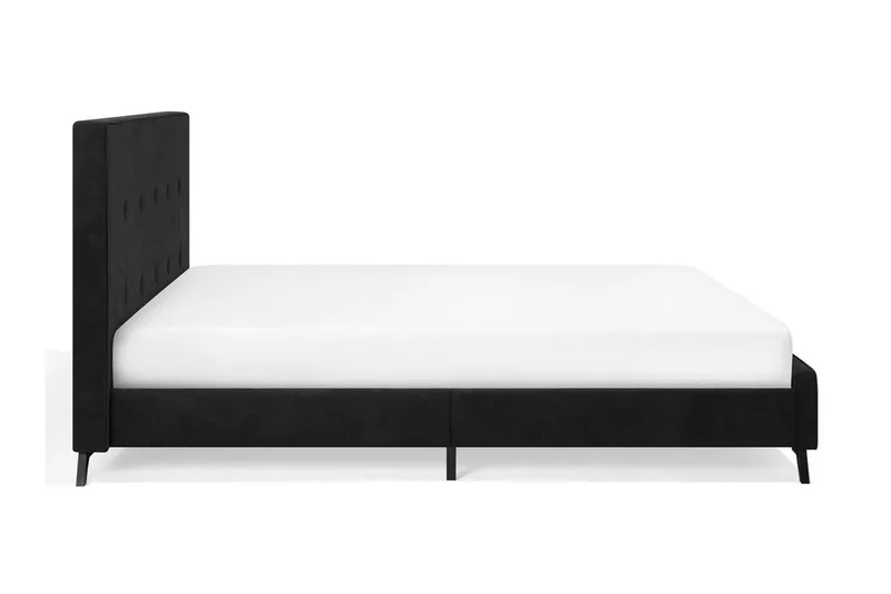 Nattaro Dobbelt seng 140 | 200 cm - Sort - Møbler - Senge - Sengeramme & sengestel