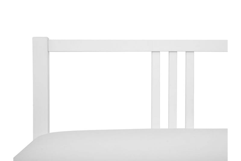 Newbegin Seng Træ 90x200 cm - Hvid - Sengeramme & sengestel