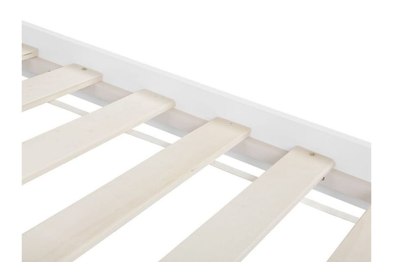 Newbegin Seng Træ 90x200 cm - Hvid - Møbler - Senge - Sengeramme & sengestel