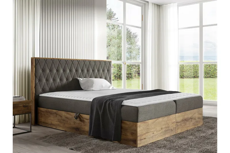 Oberting Sengeramme 200x200 cm - Møbler - Senge - Sengeramme & sengestel