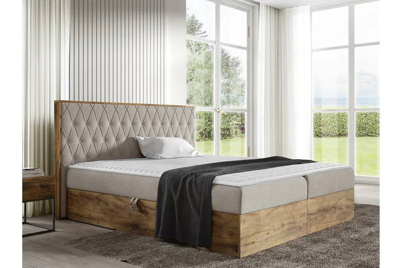 Oberting Sengeramme 200x200 cm - Møbler - Senge - Sengeramme & sengestel