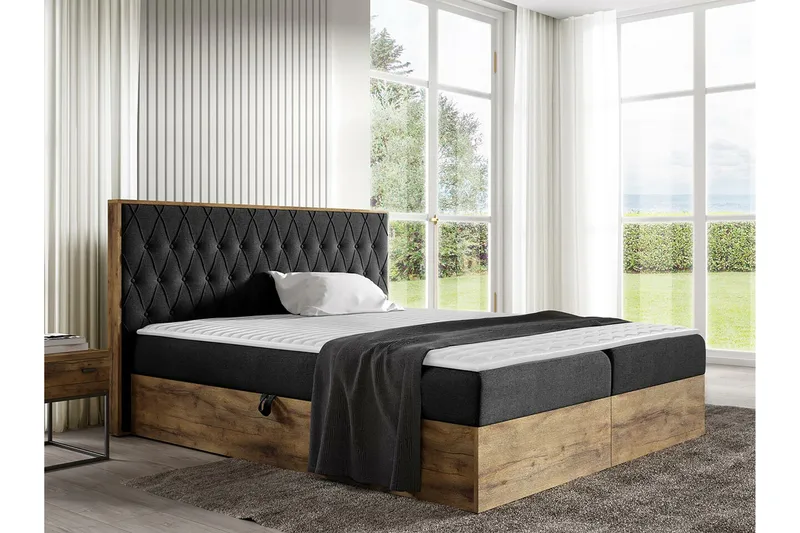 Oberting Sengeramme 200x200 cm - Møbler - Senge - Sengeramme & sengestel