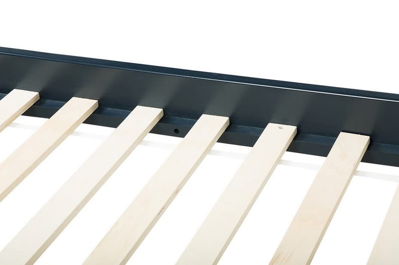Olivet Dobbelt seng 140 | 200 cm - Blå - Møbler - Senge - Sengeramme & sengestel