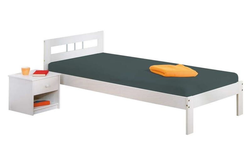 Olshyttan sengeramme 90x200 - hvid - Møbler - Senge - Sengeramme & sengestel