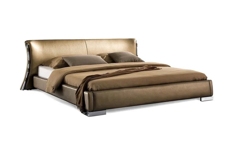 Paris Dobbelt seng 140 | 200 cm, Guld